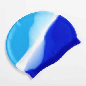 Casquettes De Natation En Silicone Pour Hommes Et Femmes,Chapeau De Natation Imperméable,Protection Des Oreilles Des Cheveux Longs,Bonnet De Natation De Surf De Plongée,Accessoires De Piscine #K - Neuf