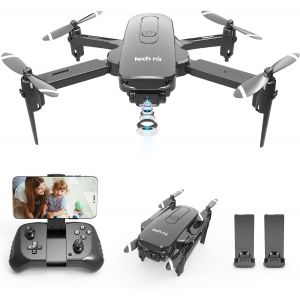 Eylm Mini Drone Avec Caméra 1080p, Drone Contrôlé Par App Avec Wifi Fpv, 3 Modes De Vitesse, Maintien De L'altitude, 3d Flip, Drone Pliable Pour Les Débutants Et Les Enfants, 2 Batteries-Marque Générale - Neuf