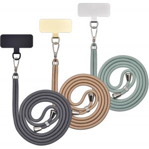 Kal-Cordon Universel Pour Téléphone Portable, Autocollants Métalliques Pour Téléphone Portable, Cordes Réglables, Bretelles Ou Bretelles Pour Libérer Les Mains. - Neuf