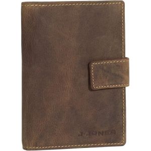 Coffret Cadeau Rfid & Nfc Portefeuille En Cuir Portefeuille Portemonnaie Passeport De Vaccination Portecartes Permis De Conduire Couleur : Marron 5494, Marron, Taille - Neuf