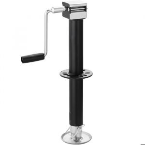 Cric de Remorque-Duoku-Capacit&eacute; de 2267 kg-Course Verticale de 381 mm et Pied Ajustable &agrave; 7 Niveaux - Neuf