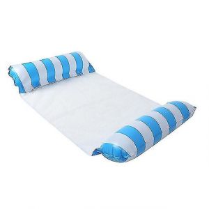 &Eacute;t&eacute; Gonflable Pliable Flottant Rang&eacute;e Piscine Eau Hamac Pneumatique Matelas Lit Eau Chaise Longue - Neuf