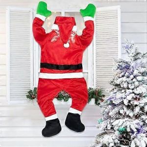 170cm la Pendaison de Santa Claus D&eacute;corations, Santa Mur d'Escalade V&ecirc;tements de Charme, Grande terrasse de No&euml;l Suspendus D&eacute;coration, Int&eacute;rieure Ext&eacute;rieure, Maison de la Porte Wal - Neuf