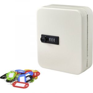 Sygonix - Bo&icirc;te &agrave; Cl&eacute;s Sy-4737738 Nombre De Crochets 20 Blanc - Neuf