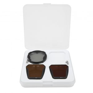Ensemble De Filtres 3 En 1 Multicouches Avec Revetement Nano Cpl Nd8 Nd16 Pour Dji Mavic 3 Pro - Neuf