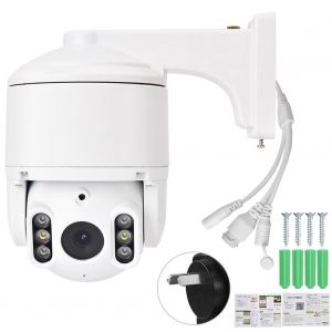 Camera de surveillance exterieure IP Wifi HD 1080P sans fil avec zoom x5 (prise 100-240 V AU) - Neuf