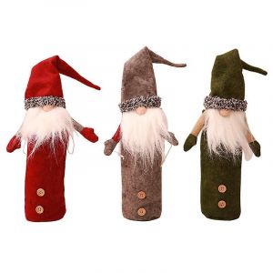 Bouchons De Bouteilles De Vin De Noël,3 Sacs De Bouchons De Bouteilles De Vin De Noël Faits À La Main Ou Décoration De Fête De Noël - Neuf