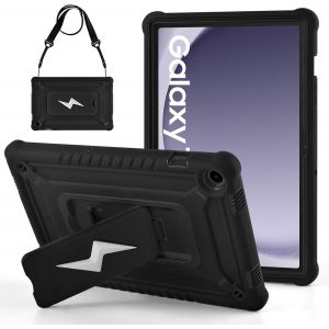 Epkh-Coque Pour Samsung Galaxy Tab A9 Plus / A9+ 11 Pouces (Sm-X210/X216/X218), Étui Anti Chocs Compatible Avec Galaxy Taba9 Plus 11 Pouces, Avec Support, Lanière Ajustable Et Porte Crayon - Neuf