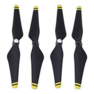 Helices En Fibre De Carbone 9450 Pour Drone Dji Phantom 2/3 (2 Paires A Rayures Jaunes)-Qhfen - Neuf