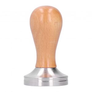 51mm Café Tamper En Acier Inoxydable Poudre De Café Marteau Avec Outil De Poignée En Bois - Neuf