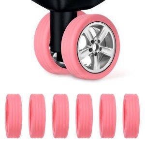 Lot de 8 housses de protection pour roulettes de valises et chariots - Neuf
