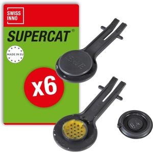 KALANKA-Recharges d'Appât pour Piège SuperCat | Appât au Beurre de Cacahuète, sans Danger pour Les Animaux Domestiques | 6 Recharges - Neuf