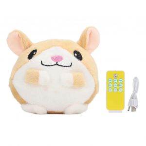 Jouet En Peluche Sauteur, Balle Télécommandée, Jouet Éducatif Interactif Pour Bébé, Hamster - Neuf
