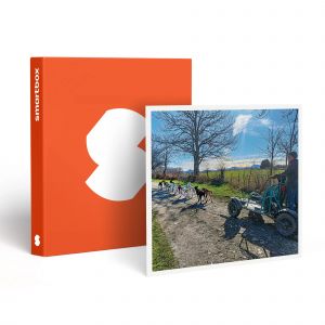 Aventure Insolite En Famille : 1h30 De Balade En Cani-Kart Pr&egrave;s De Clermont-Ferrand - Smartbox - Coffret Cadeau Sport & Aventure - Neuf