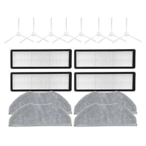 Filtre HEPA de remplacement pour aspirateur robot S10T STFCR01SZ, brosse lat&eacute;rale et chiffon de nettoyage anti-enroulement - Neuf