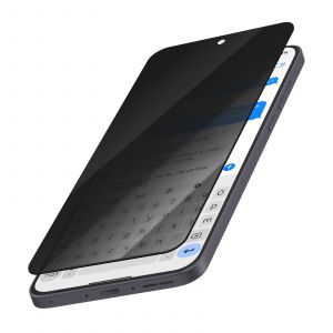 Protection d'&Eacute;cran Anti-espion pour OnePlus Nord 5 en Verre Tremp&eacute; Noir transparent - Neuf