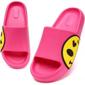 Kalanka-Femmes Hommes Plage Chaussons D'été Sliders Sandales,Chaussons Enfant Souples,Salle De Bains Piscine Douche Anti-Slip Pantoufles Tongs Pour Intérieur Et Extérieur - Neuf