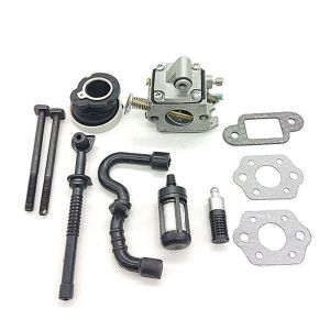 (E)Carburateur pour STIHL MS170 MS180 017 018, Carburateur pour STIHL MS170 MS180 017 018 Pièces de tronçonneuse Carburateur de tondeuse à gazon - Neuf