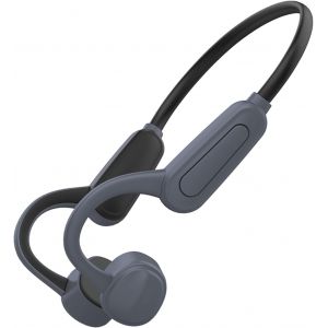 K8 Casque Bluetooth sans fil à conduction osseuse, IPX8, étanche à l'eau, pour la natation, le fitness, 16 Go de mémoire, lecteur MP3 (rouge) - Neuf
