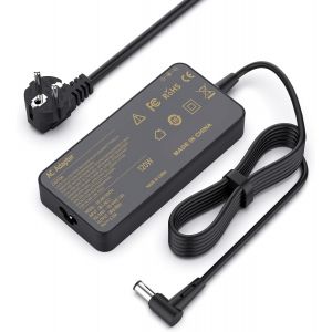 120W Chargeur 19V 6.32A Adaptateur Compatible avec ASUS FX504 UX510UW N56J N56VM N56VZ N750 N500 G50 N53S N55 Adapter A15-120P1A PA-1121-28 Alimentation Ordinateur Portable [5,5 * 2,5] - Neuf