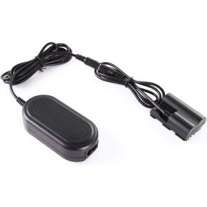 Bloc d'alimentation + coupleur CC avec adaptateur de batterie pour Canon EOS 5D,10D,20D,30D,40D,50D,300D,D30,D60-Remplace ACK-E2,DR400-8,1 V 2 A - Neuf