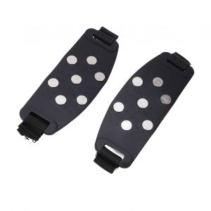 1 Paire De Crampons Antiderapants A 7 Dents Pour Chaussures De Glace, Pour La Marche, La Neige, Le Ski, La Randonnee, La Peche Et L'escalade - Neuf
