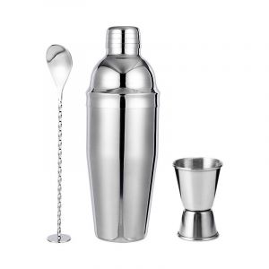 Ensemble D'outils De Barman En Acier Inoxydable, 3 Pièces, Équipement De Bar À Cocktails - Neuf