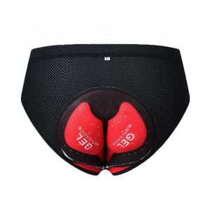 Slip De Cyclisme Pour Homme Avec Coussinet En Silicone 3d, Sous-Vetement D'equitation Doux A Sechage Rapide Pour Les Sports De Plein Air - Neuf