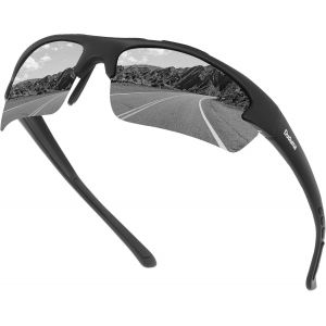 Sept-Lunettes De Soleil Homme Polarisées Lunettes De Sport Peche Velo Cyclisme Avec Protection Uv400 Pour Homme Femmes Tr62 - Neuf