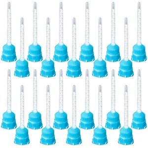 20 Pi&egrave;ces M&eacute;langeurs Statiques 1:1,Buses de M&eacute;lange &Eacute;poxy,Tuyau de M&eacute;lange,Colle 2K&iquest;Convient pour le Collage du Bois,du M&eacute;tal,du Plastique et du Caoutchouc - Neuf