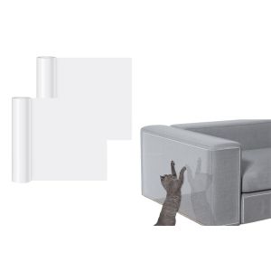 Lot De 2 Bandes Adh&eacute;sives Pour Griffer Les Meubles Et Dissuader Les Chats - Neuf