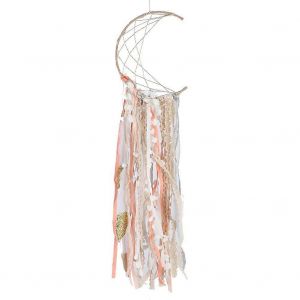 Unique Lune Decor Dream Catcher Night Light Chambre Tenture Murale Ornement Fille Cadeau D'anniversaire - Neuf