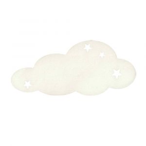 Plaque Décorative Personnalisable - Nuage Blanc - Neuf