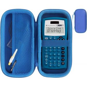 Dur Étui de Protection pour TI-36X Pro/TI-30Xa/TI-30X Plus/TI-30XIIS/TI-30XS/TI-30X Pro Calculatrice Scientifique (Bleu) - Neuf