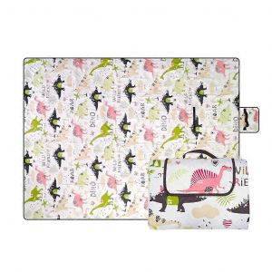 En Plein Air De Pique-Nique Couverture Imperm&eacute;able Pliable Extra Large 200x200 Cm Lavable En Machine Pour La Plage, La Randonn&eacute;e Voyage Style3 - Neuf