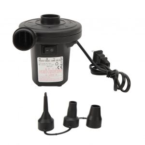 Pompe A Air Electrique Portable A Remplissage Rapide Pour Matelas Pneumatique Avec Adaptateur De Buse 3 En 1 Pour Voiture, Prise Cn 220 V - Neuf