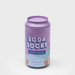 Suck Uk - Calzini Alla Soda - Gomma Da Masticare - Viola - Neuf