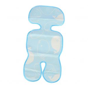 Tapis De Poussette Pour Bebe, Housse De Coussin Pour Chaise Haute, Coussin Pour Chaise D'alimentation, Coussin En Coton Doux, Bleu - Neuf