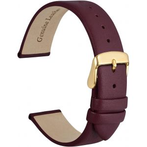 Bracelets De Montre &Eacute;l&eacute;gants, Bandes De Remplacement En Cuir V&eacute;ritable, Boucle En Acier Inoxydable, 8mm 10mm 12mm 13mm 14mm 16mm 18mm 20mm 22mm - Neuf