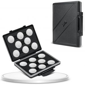 Jjc Crbo&icirc;tier De Rangement Pour Piles Bouton 16 Piles Crcrcr2412 Crcr2412 Crnon Incluses - Neuf