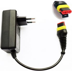 MEVRONISSHOP-28V 1.3A Adaptateur Chargeur Alimentation Compatible avec Husqvarna Automower 105 305 310 315X 405X 415X 2016-2022, Gardena 2016+/Sileno 2018+/ Robotic McCulloch Rob R600 Tondeuse &agrave; Gazo - Neuf