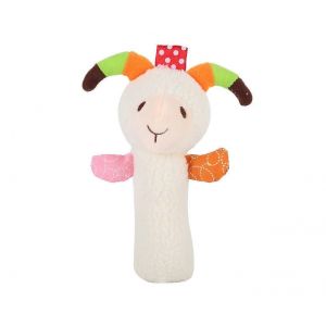 Jouet Pour B&eacute;b&eacute;, Animal De Dessin Anim&eacute;, Couineur, Poup&eacute;e Sonore Bb, Apaise Les Poup&eacute;es, Hochet &Agrave; Main En Peluche (Mouton) - Neuf