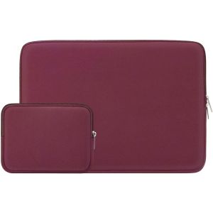 Housse 16 Pouces Ordinateur Portable de Protection Sacoche Notebook Laptop Sleeve avec Accessoires Pochette Compatible avec 2021 2022 16"" MacBook Pro Modèle A2141,A2485(Rouge) - Neuf