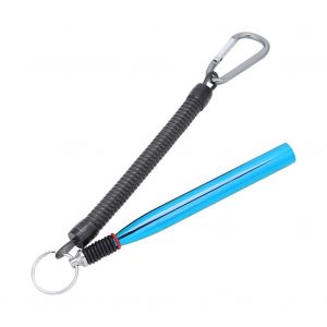 Outil De Montage De Ver Pour Leurres De Peche A Appats Souples, Accessoires De Peche (Bleu 14,5 Cm X 1,3 Cm) - Neuf