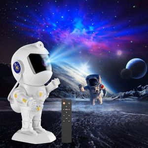 Projecteur Astronaute, Projecteur D'étoiles Led Pour Enfants Avec Minuterie Et Télécommande, Projecteur D'étoiles Galaxy, Veilleuse Planétarium Pour La Chambre, Cadeau Parfait Pour Les Enfants Et Les - Neuf