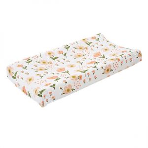 Matelas De Berceau Couvre-Matelas Lavable Matelas &Agrave; Langer Couverture Douce Pour La Peau Respirante Conception &Eacute;lastique Amovible R&eacute;utilisable - Neuf