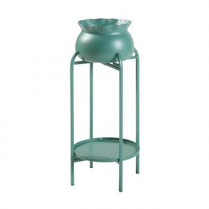 Porte-Plantes Style Intemportel Support 81 X 40 X 40 Cm Vert Helloshop26 03_0010339 - Neuf