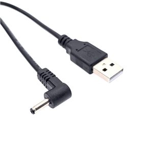 KALANKA-1m USB vers DC 5 V c&acirc;ble d'alimentation avec prise coud&eacute;e 3.5 x 1.35 mm, c&acirc;ble chargement USB vers DC 3.5 mm pour c&acirc;ble charge pour brosse &agrave; dents &eacute;lectrique - Neuf