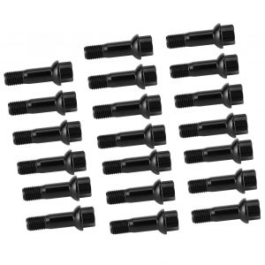 Lot de 20 ecrous de roue en acier inoxydable 0009907607 pour MERCEDES-BENZ CLS450/E200/E400 - Neuf