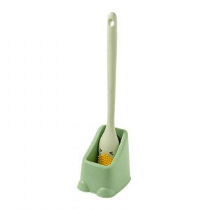 Brosse De Nettoyage De Toilettes Innovante En Forme De Bec De Canard, Nettoie Les Coins Difficiles D'acces, Poignee Ergonomique, Pour La Maison Et Le Bureau, Brosse De Nettoyage D'angle Verte. - Neuf